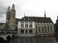 Das Frauenmünster von Zürich