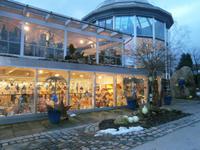 Abendstimmung im Glasdorf