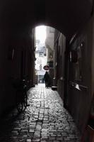 Durch diese hohle Gasse ;-)