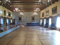 hier kann man sich rauschende Bälle sehr gut vorstellen - Schloss Melnik