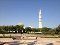 096 Besuch der Sultan Qaboos Moschee in Muscat (Oman)