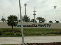 187 Formel 1 Rennstrecke auf Yas Island