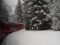 Fahrt mit dem Arosa-Express