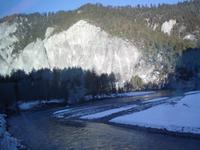 Fahrt mit dem Glacier-Express (Rheinschlucht)