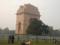 Das India-Gate - Wahrzeichen von Delhi 