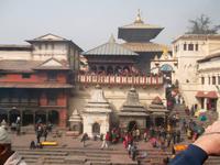 der heilige Bezirk darf von Touristen nicht betreten werden