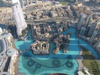 Blick vom höchsten Haus der Welt - Burj Khalifa