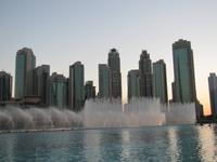 Wasserspiele am Burj Khalifa
