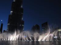Wasserspiele am Burj Khalifa