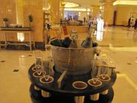Kaffe und Tee im Emirates Palace in Abu Dhabi