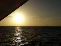 Katamaranfahrt in den Sonnenuntergang - Aruba