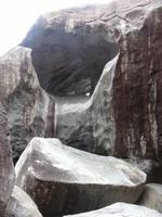 Inmitten der Felslandschaft von 