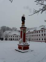 im Innenehof von Kloster St. Marienstern