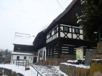 Das Reiterhaus ist eines der ältesten Umgebindehäuser