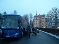 Der Bus ist angekommen: Schloßhotel Althörnitz