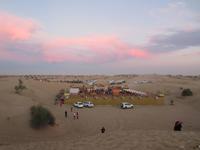 Bei der Wüstensafari in der VAE