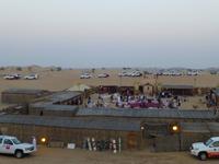 Blick auf unser Wüstencamp