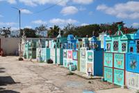 Typischer Maya-Friedhof