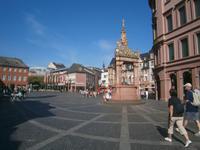Der Domplatz von Mainz