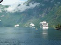 Ozeanriesen im Geirangerfjord