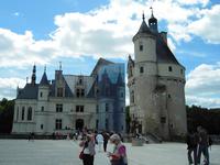 Blick auf Schloss Chenonceaux