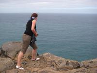 Reisebegleitung Aline K. ganz mutig