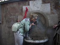Frisches Quellwasser in Rom