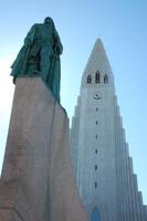 Leif Eriksson vor der Hallgrimskriche