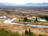 Im Naturpark Thingvellir