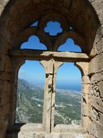 Das Fenster der König von der Burg St. Hilarion
