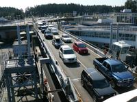 auf dem Weg von Swartz Bay zurück nach Vancouver