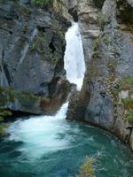 Wanderung zum Lower Fall im Johnston Canyon