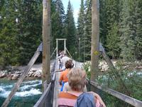 Wanderung im Maligne Canyon