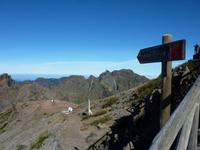 wolkenfreie Sicht zum Pico Ruivo