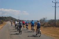 Auf dem Weg nach Trinidad - rechts die karibische See