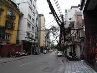 Zum Tetfest waren Hanois Strassen recht leer.