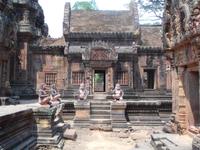 In Banteay Srei
