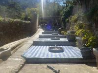 arabischer Aufgang mit Springbrunnen