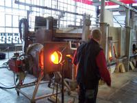 in der Lauschaer Farbglashütte