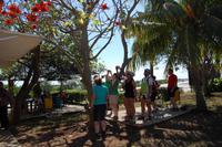 Rast am Aeroporto auf der „Cayo Las Brujas“ 