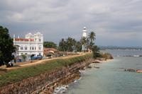 Stadtrundgang in Galle - Kirche und Leuchtturm