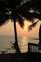 Abendstimmung am Indischen Ozean in Beruwela