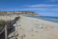 Blick zurück nach Cala Mesquida
