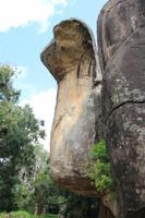 Kobra-Felsen in Sigiriya