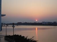 96 Sonnenuntergang Parfuemfluss