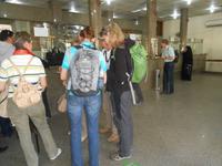 Auf der Post in Assuan