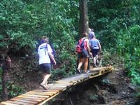 Wanderung im Reservat 