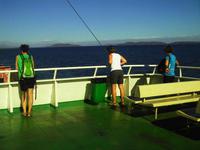 Überfahrt auf das Festland