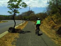 Separater Radweg ab Puntarenas