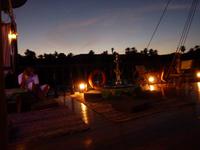 Abendstimmung an Bord der Nebyt